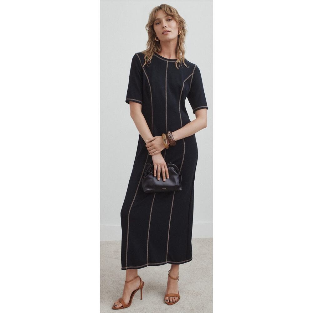 Donna Morgan - Colorfast Short Sleeve Dress - Size 16